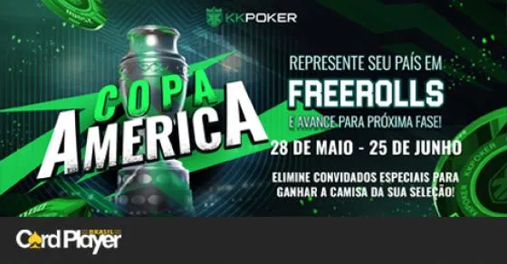 Conquiste prêmios épicos na Copa América KKPoker Freeroll   CardPlayer.com.br - Revista online de poker