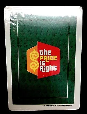 New Poker Card Deck The Price Is Right Souvenir Collectors Gift Game Classic Bob    eBay