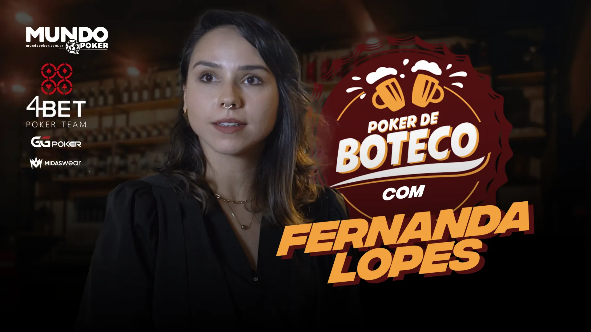 Poker de Boteco #70: Fernanda Lopes